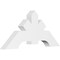 Ekena Millwork Vanguard Architectural Grade PVC Gable Bracket, 48"W x 22"H x 4"D x 6"F, 11/12 Pitch GBP048X22X0406VAN00 - alternate 1